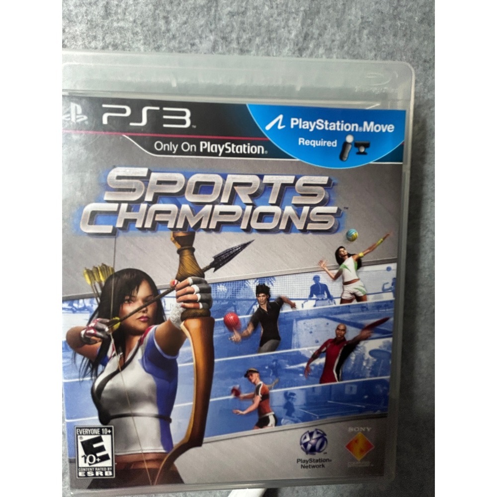 Sports Champions Sony PS3 PlayStation 3 with‎ Manual-TESTED